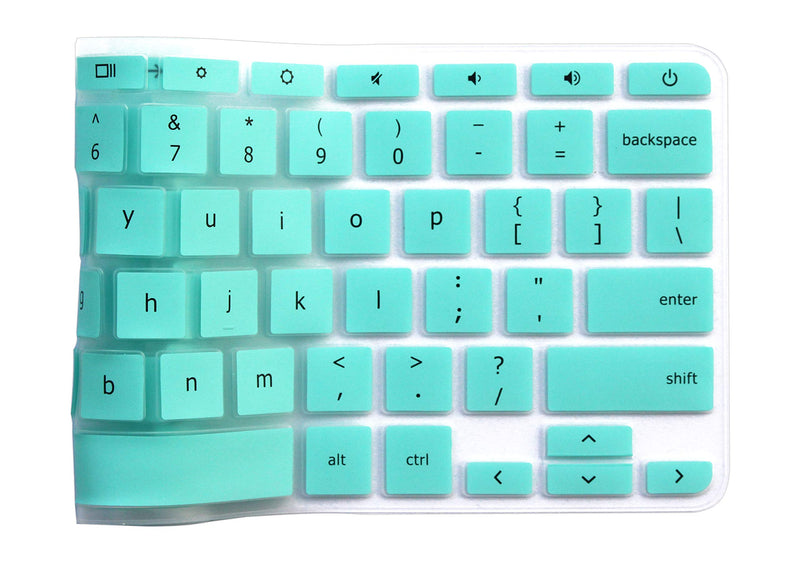 [Australia - AusPower] - JuYuish Keyboard Cover Compatible 11.6" Lenovo 100e 300e 500e N20 N21 N22 N23 Chromebook, Lenovo Chromebook C330 11.6", Lenovo Flex 11 Chromebook 11.6", Lenovo Chromebook N42 N42-20 14 inch - Mint Compatible with Lenovo Flex 11 Chromebook 
