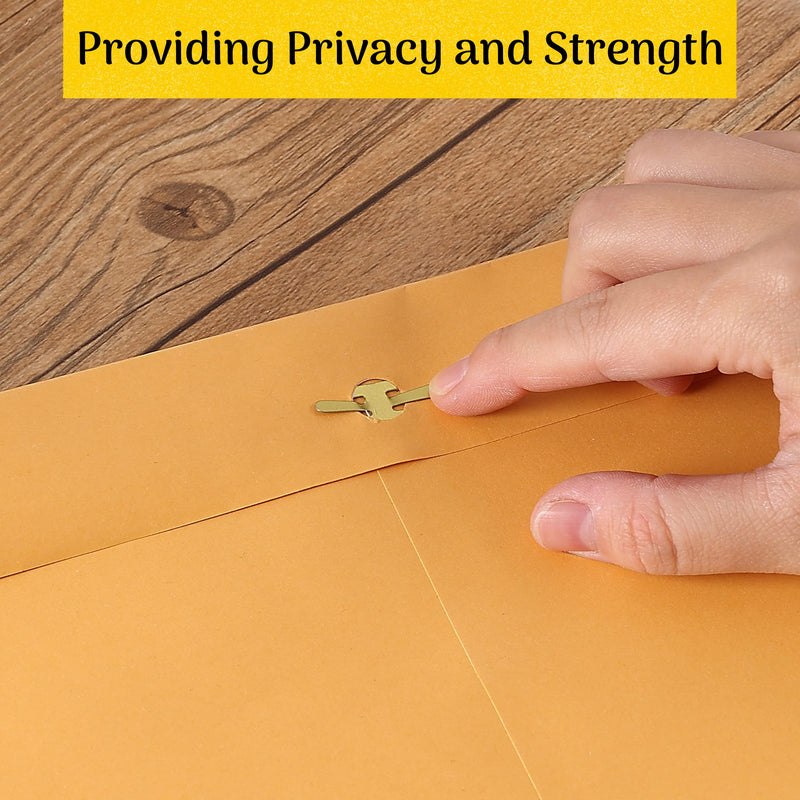 [Australia - AusPower] - Mr. Pen- Clasp Envelopes,18 Pack, 9x12, Brown Kraft, Letter Size Envelopes, Brown Envelopes, Document Envelope, Clasp Kraft Envelopes, Clasp and Gummed Closure Envelopes. 