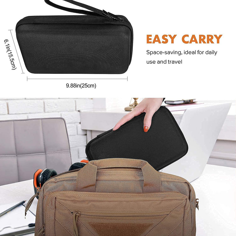 [Australia - AusPower] - ProCase Hard Drive Case 2.5 Inch Bundle with ProCase Hard Travel Tech Organizer Case Bag 