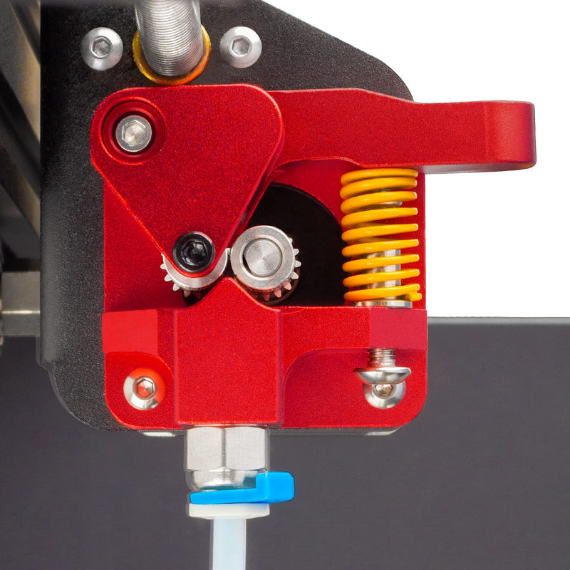 [Australia - AusPower] - Redrex Dual Gear Extruder Metal Drive Feeder Upgrade Kit for Creality Ender 3 V2 Ender 3 Pro CR10 Series 3D Printer TPU Filament Supported Dual Drive Extruder 