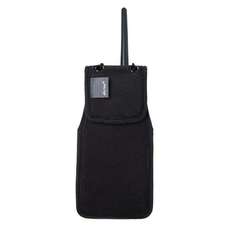 [Australia - AusPower] - Universal Radio Case Two Way Radio Holder Universal Pouch for Walkie Talkies Nylon Holster Accessories for Motorola MT500, MT1000, MTS2000 and Similar Models by Luiton(1 Pack) 1pack 