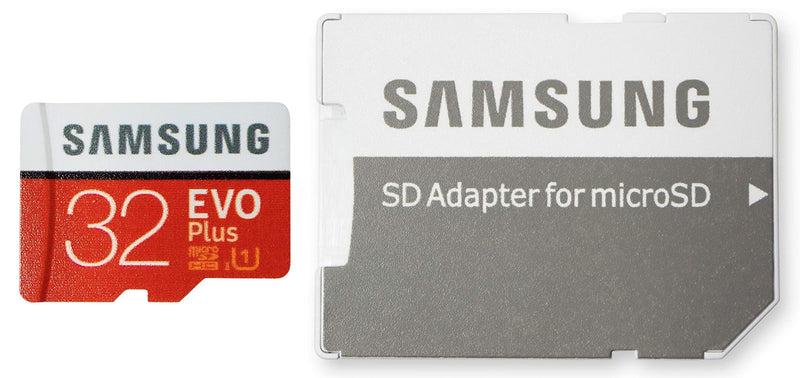 [Australia - AusPower] - Samsung Micro 32GB Evo Plus Class 10 MicroSDHC Memory Card Works with Galaxy Tablet Tab E Lite 7.0", Tab E Lite Kids (MB-MC32G) Bundle with (1) Everything But Stromboli Micro SD Card Reader 