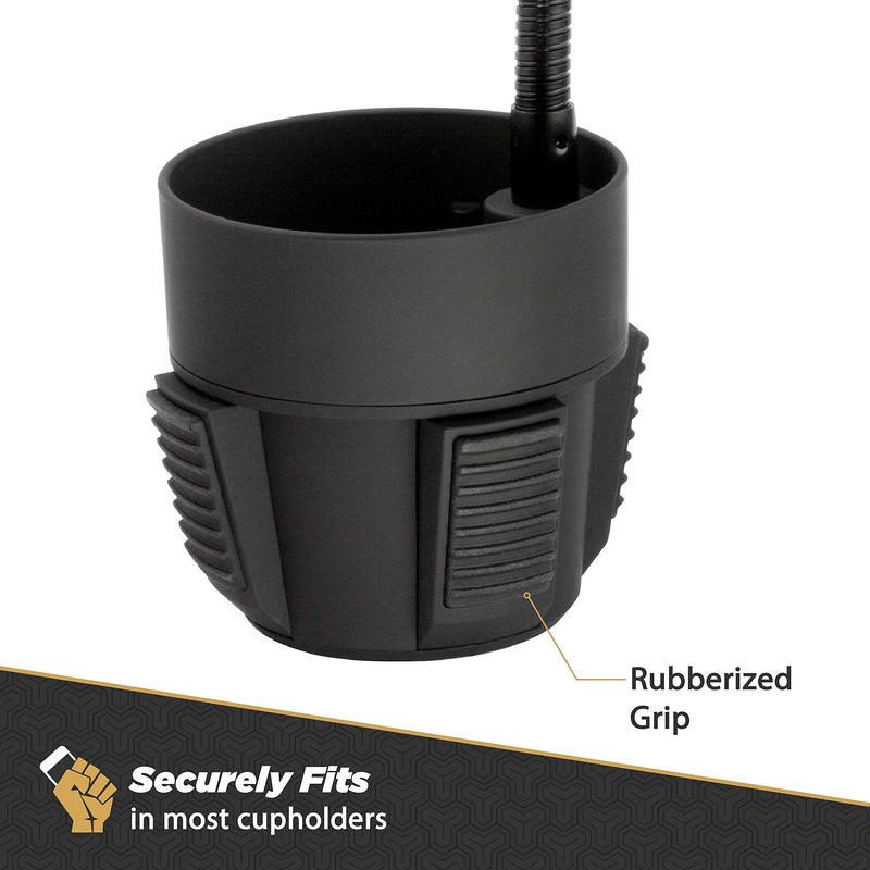 [Australia - AusPower] - Scosche SUHCUPM-XCES0 Select Phone Mount for Car with Adjustable Gooseneck, Black Cup Holder 