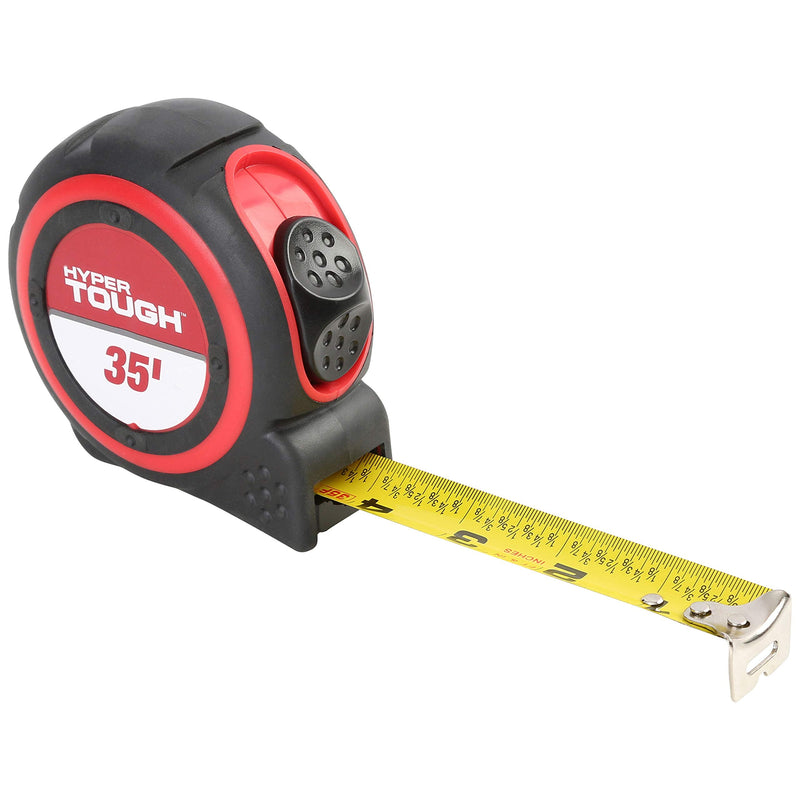 [Australia - AusPower] - Hyper Tough 35-Foot Tape Measure with Large Markings 