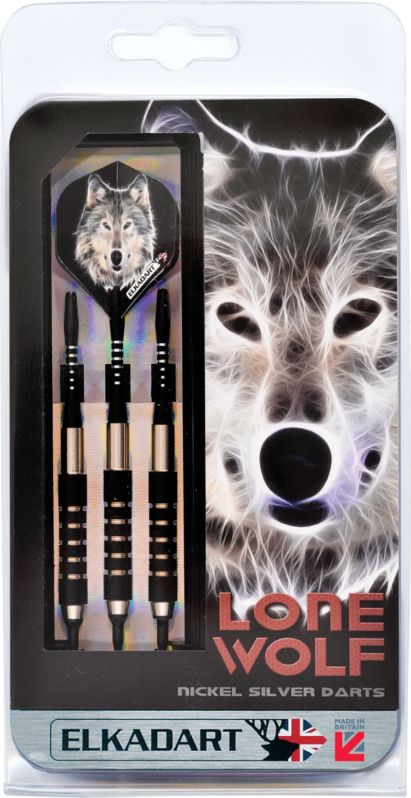 [Australia - AusPower] - Elkadart Lone Wolf Soft Tip Darts with Storage/Travel Case 14 Grams 