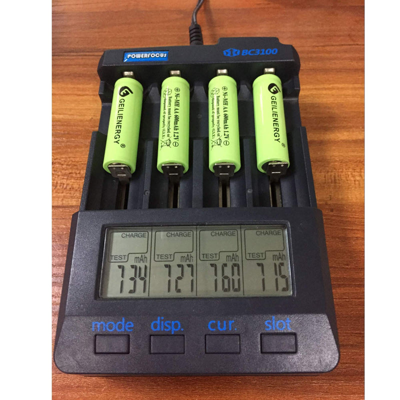 [Australia - AusPower] - 12 Pack NiMH AA Rechargeable Batteries for Solar Lights with 3 Pack BT18433 BT28433 BT184342 BT284342 BT-1011 Replacement Battery 