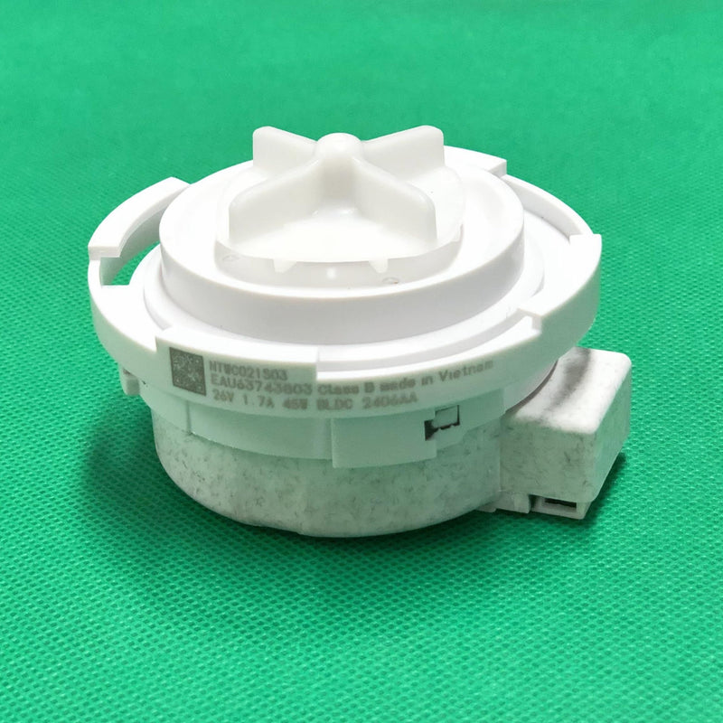 [Australia - AusPower] - for EAU63743803 NTWC021S03 Drain Motor Pump compatible with LG Washer WM3600HWA WM3600HVA WM3700HRA WM3400CW WM3700HVA WM3700HWA WM3500CW DC26V 1.7A 45W 