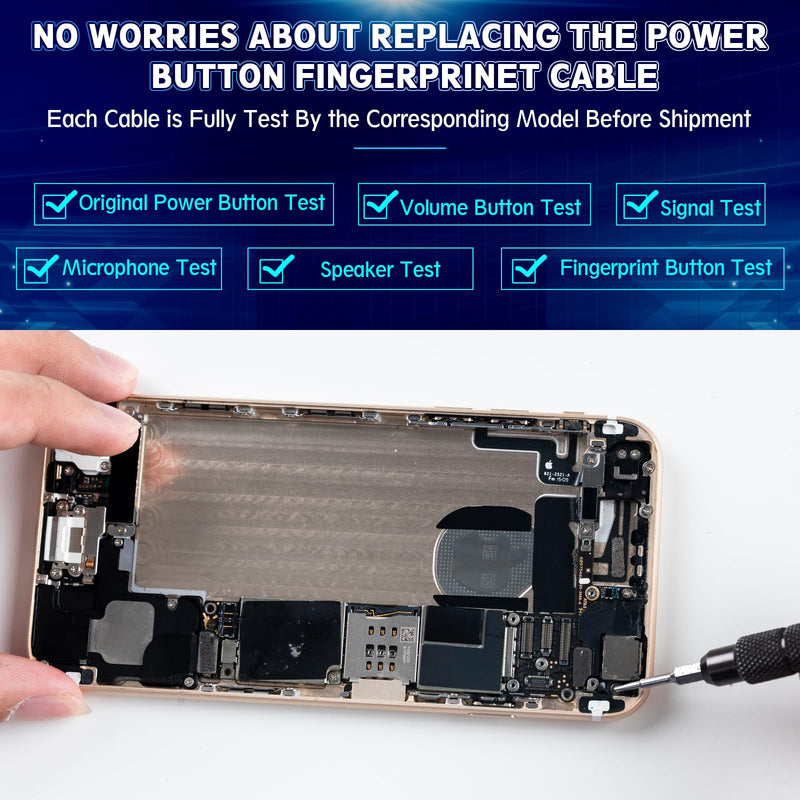 [Australia - AusPower] - Power Volume Button Flex Cable for Samsung Galaxy A14 5G Control Switch On/Off Replacement Parts for Samsung A14 5G SM-A146U with Repair Tools 