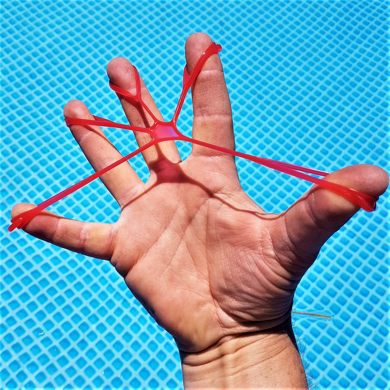 [Australia - AusPower] - FlexEx Hand Exerciser - 20 Pack Red - Medium Resistance, Made In USA 