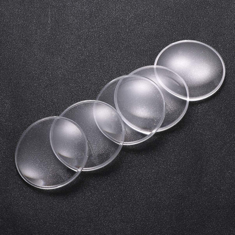 [Australia - AusPower] - Hemobllo Optical 3D Lens for Magnifier - 20 Pcs 42mm Diameter Double Convex Lenses 68mm Focal Lengths Biconvex Lens Magnifying Glass Lens Optical Plastic PMMA Lens 