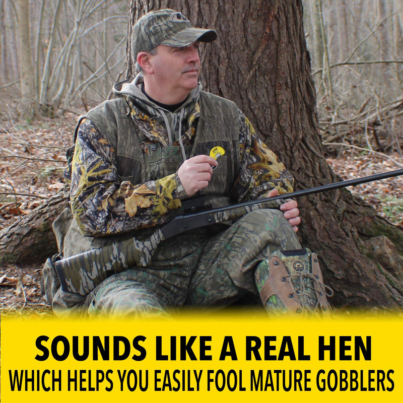 [Australia - AusPower] - ESH Turkey Mouth Calls - Must-Have Turkey Hunting Accessories - Foolproof Diaphragm Calls with Realistic Turkey Sounds for Beginner and Pro Hunters 