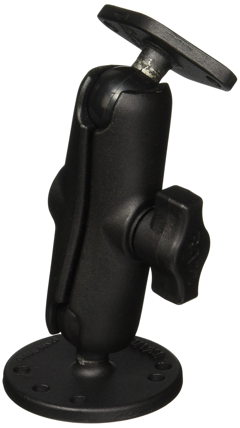 [Australia - AusPower] - RAM Mounts RAM-B-138U Double Ball Drill-Down Mount with Diamond Plate with Medium Arm Standard Packaging 