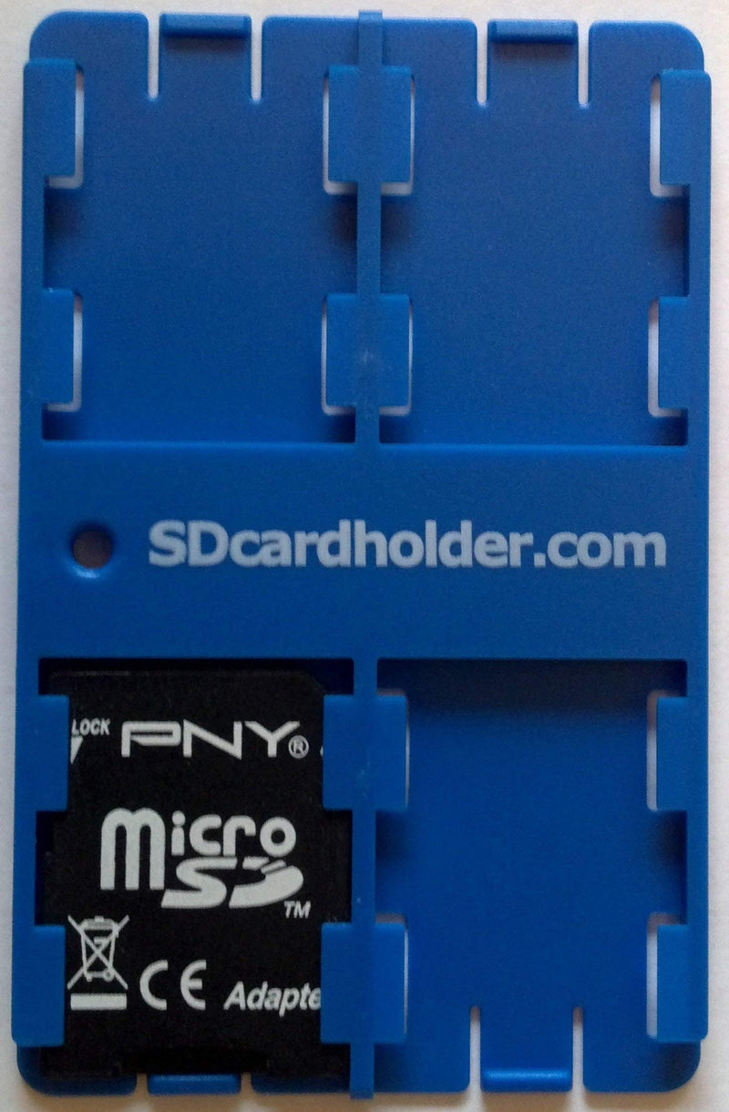 [Australia - AusPower] - Standard SD Card Holder Credit Card Size Secure Digital Memory Card Case (Yellow) 