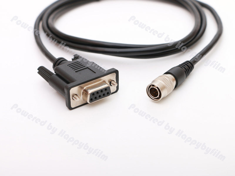 [Australia - AusPower] - DB9 COM Data Cable 5ft Male 6pin Hirose for Trimble Total Stations S8,S6,M3 Total Stations Connect to Computer 