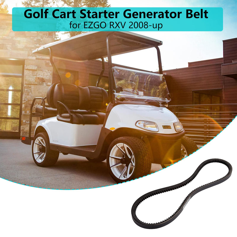 [Australia - AusPower] - 10L0L Golf Cart Starter Generator Belt for EZGO Gas RXV 2008-up OEM# 606138 16548G1 