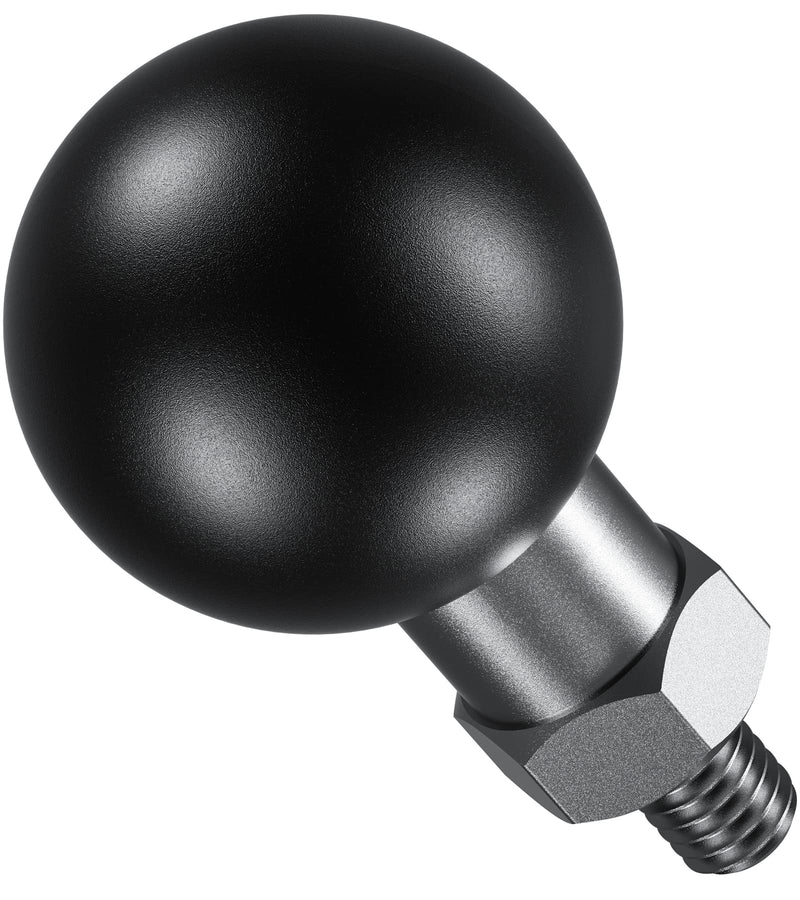 [Australia - AusPower] - BRCOVAN 1'' Ball Adapter with M6 x 1.0 Threaded Post Compatible with RAM Mounts B Size 1 Inch Ball Double Socket Arm 