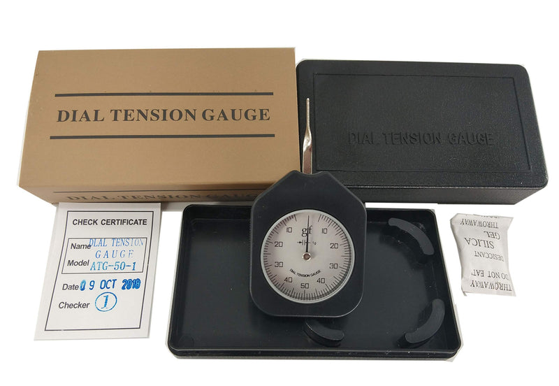 [Australia - AusPower] - VTSYIQI ATG-50-1 Dial Tension Gauge meter tester Tensionmeter Gram Force Meter Single Pointer 50G 