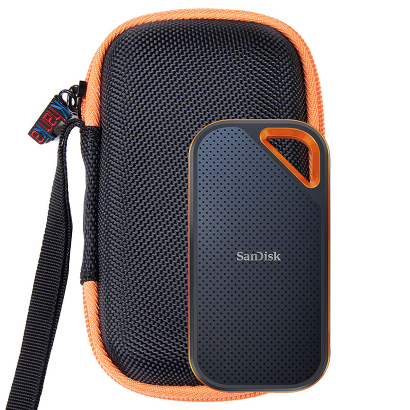 [Australia - AusPower] - Khanka Hard Case Replacement for SanDisk Extreme PRO Portable External SSD 250GB/500GB/1TB/2TB External Solid State Drive Carrying Travel Bag 