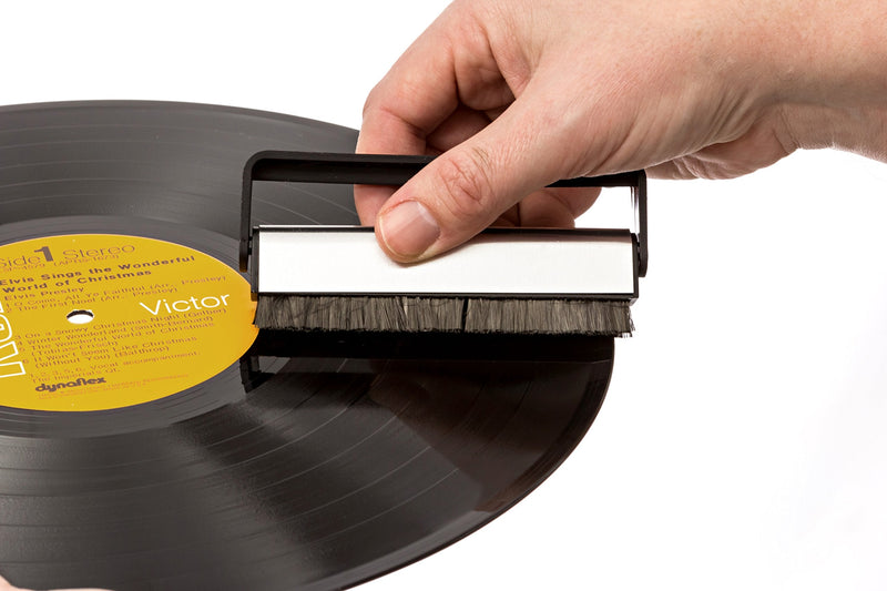 [Australia - AusPower] - Vinyl Record Cleaning Brush Set - Carbon Fiber Brush, Microfiber Cloth and Anti-Static Solution Kit by Record-Happy. Keep Your Prized Album Collection Like New 
