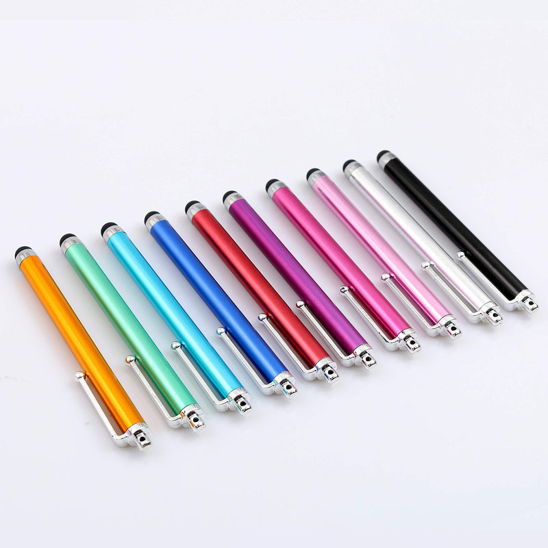 [Australia - AusPower] - homEdge Stylus Set of 20 Pack, Universal Capacitive Touch Screen Stylus Compatible with iPad, iPhone, Samsung, Kindle Touch, Compatible with All Device with Capacitive Touch Screen – 10 Color 
