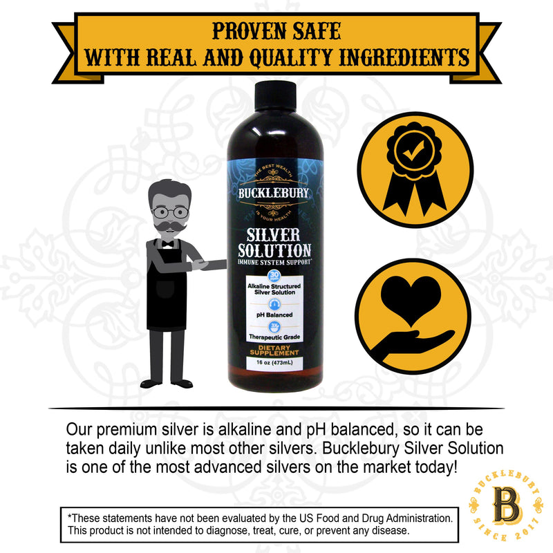 [Australia - AusPower] - Structured Liquid Silver Solution 30ppm - Colloidal Silver Liquid an Immune Support Supplement, Mineral Alkaline Colloidal Silver Water Supports Immune Health, 16oz 