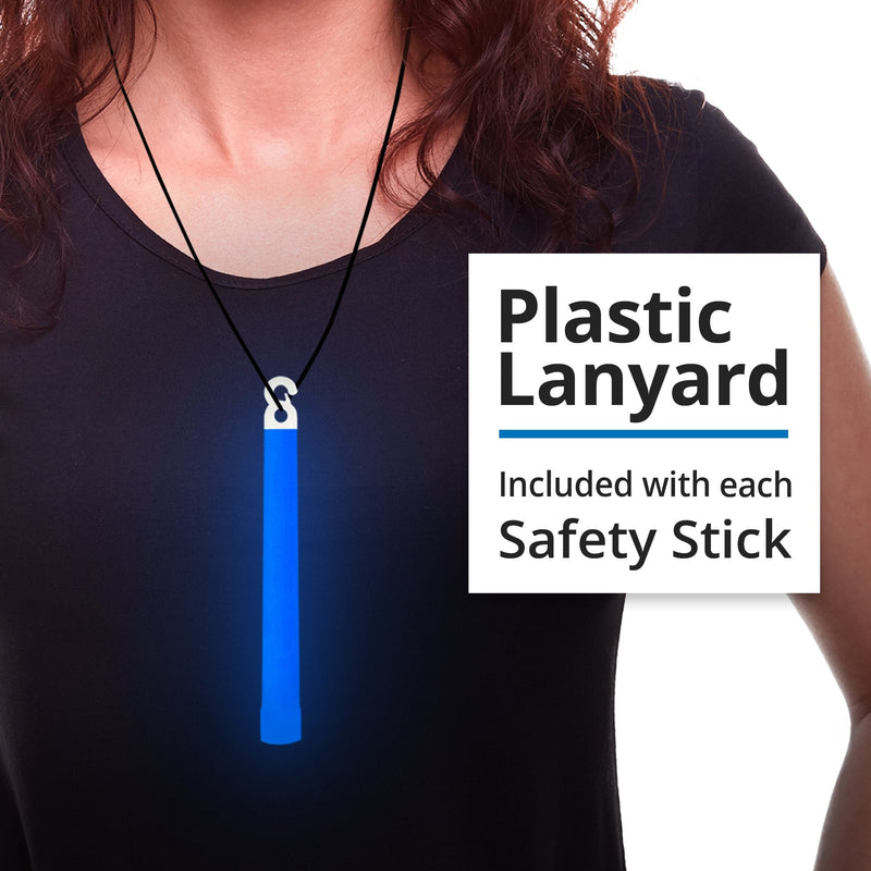 [Australia - AusPower] - Be Ready Blue Glow Sticks - Industrial Grade 8+ Hours Illumination Emergency Safety Chemical Light Glow Sticks 