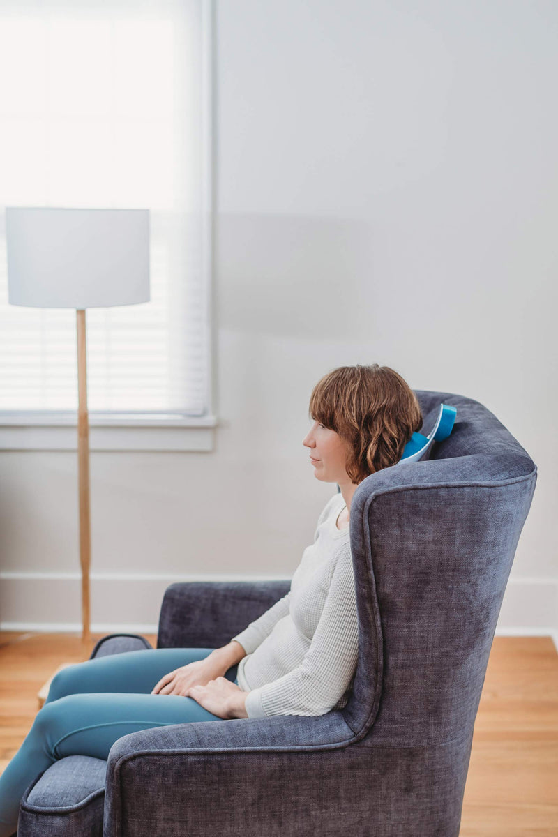 [Australia - AusPower] - Kanjo Neck Pain Relief Support Cradle | Neck Cushion & Cervical Traction Device for Neck Pain | Neck Alignment Cradle & Neck Rest for Relaxation and Pain Relief | FSA & HSA Eligible 