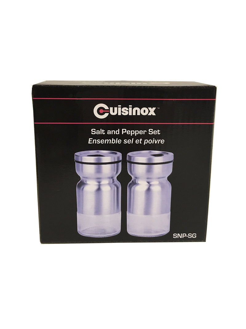 [Australia - AusPower] - Cuisinox Salt and Pepper Shaker Set, Silver 