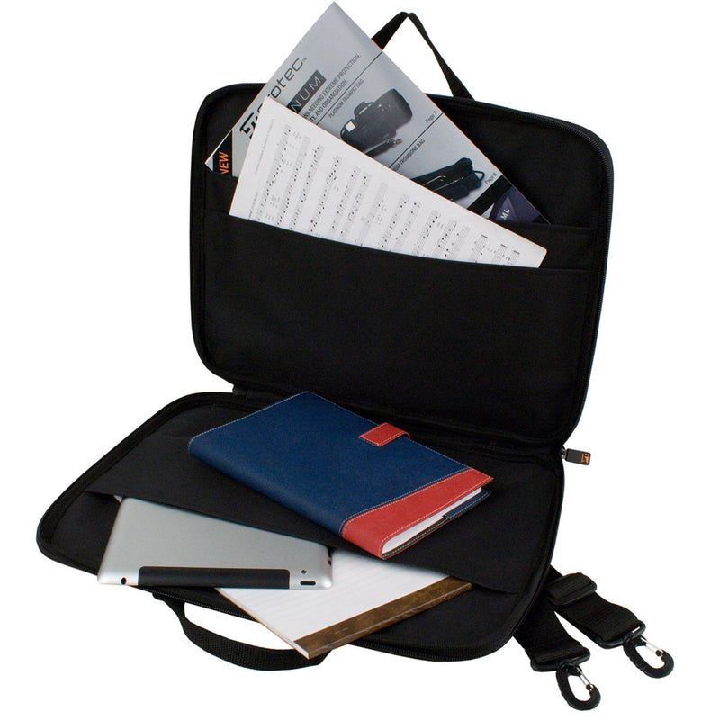 [Australia - AusPower] - Protec Slim Portfolio Bag, Black (P5) Standard Bag (10.5 x 15” Papers) 