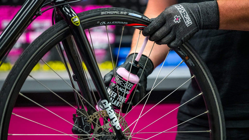 [Australia - AusPower] - Muc-Off No Puncture Hassle Inner Tube Sealant, 300 Millilitres - Advanced Bicycle Tyre Sealant For Repairing Inner Tube Punctures Of Up To 4mm Single 