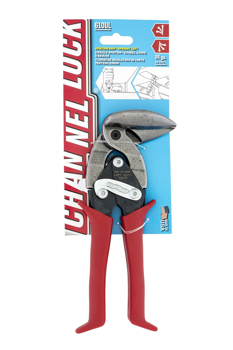 [Australia - AusPower] - Channellock - 10 Aviation Snip (610UL) Upright Left Cut 