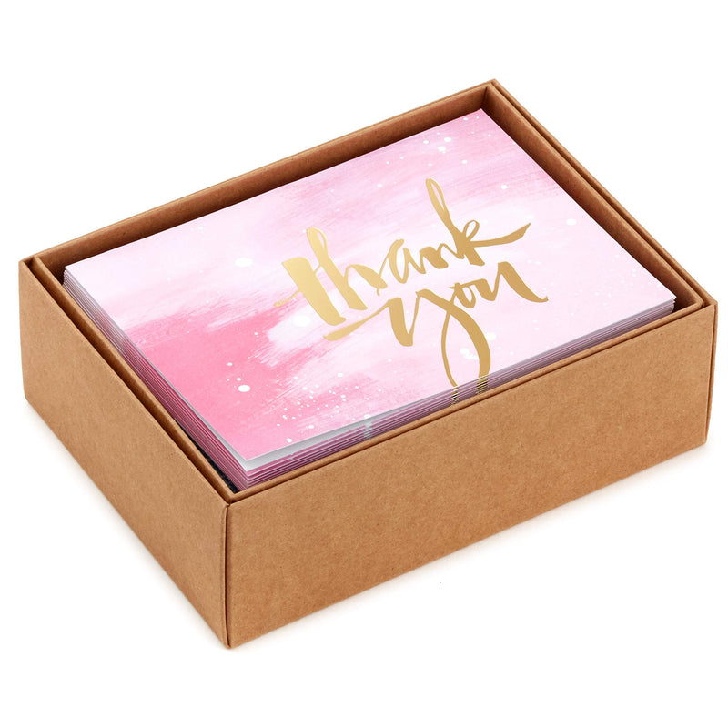 Hallmark Thank You Cards, Gold And White Bulk (40 Thank You - View #7