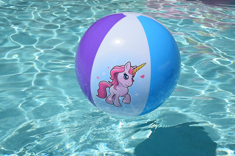 [Australia - AusPower] - CocoNut Float Beach Balls - 27" Unicorn Beach Ball - Perfect for Summer, Swim Parties & Water Games 