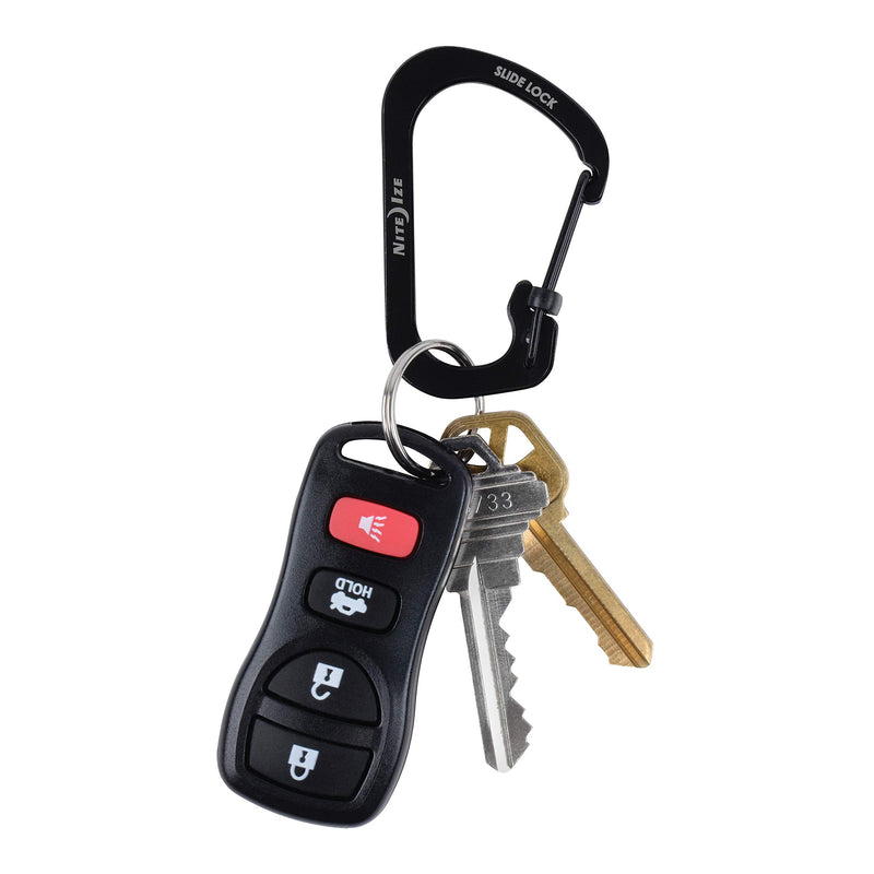[Australia - AusPower] - Nite Ize CSL3-01-R6 SlideLock Carabiner, Size #3, Black 