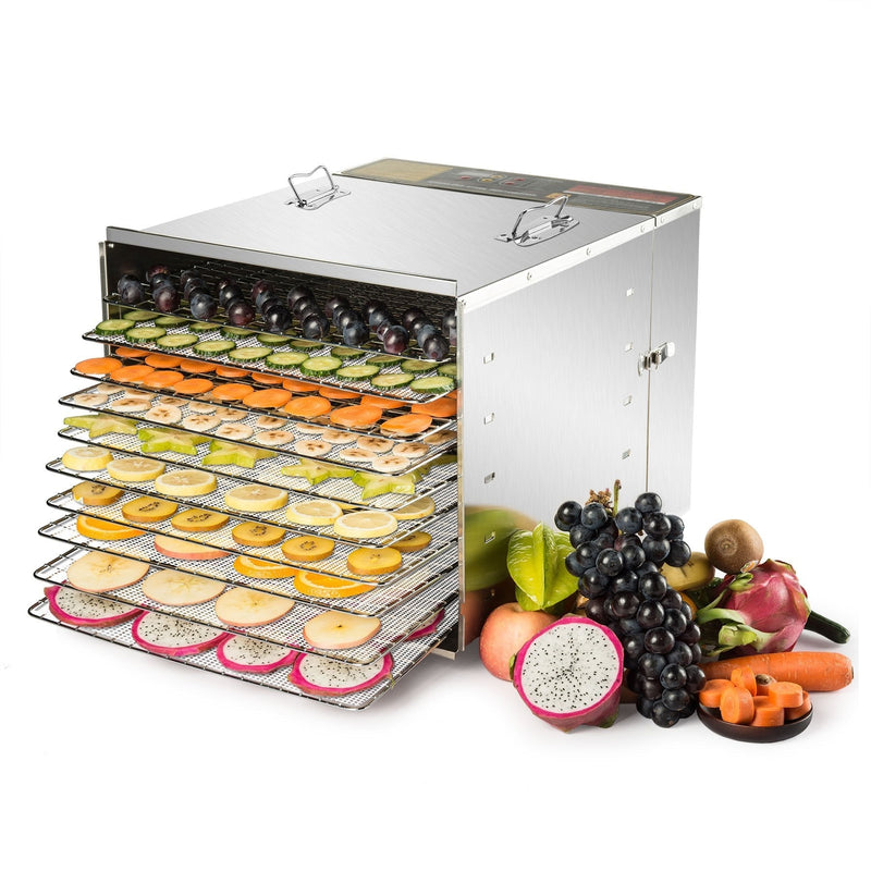 [Australia - AusPower] - GUCUJI Pack of 5 Premium Non Stick Silicone Dehydrator Sheets for Fruit Dryer Mesh 