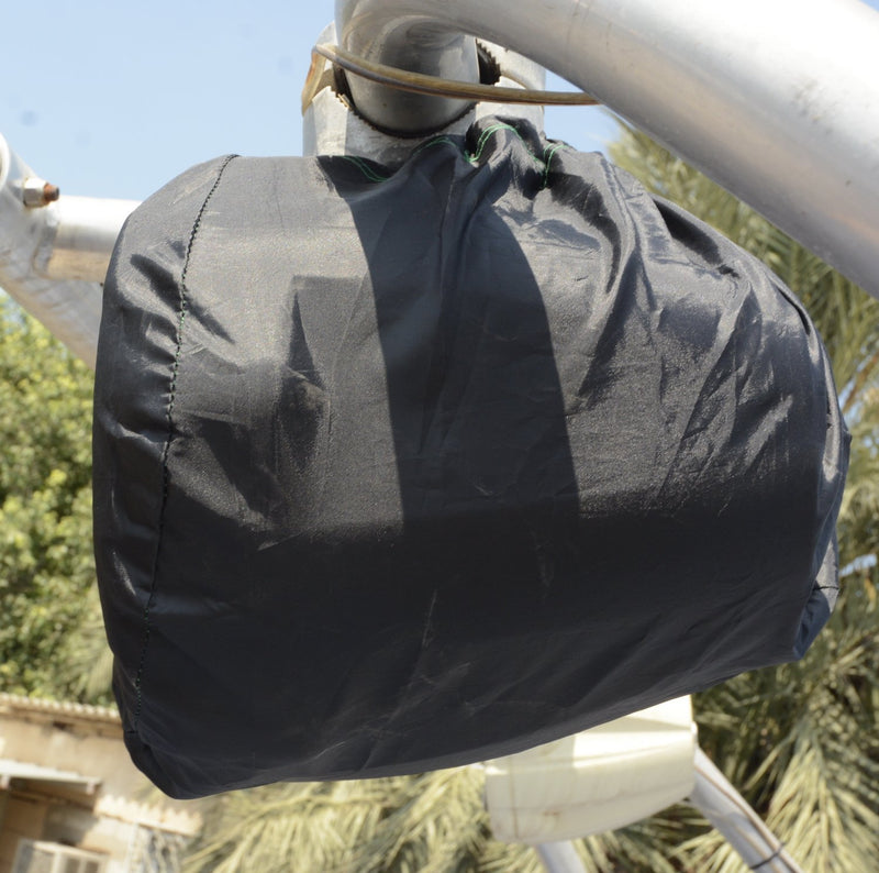 [Australia - AusPower] - Extra Large Black Marine Wakeboard Tower Pod Speaker Storage Covers for Large Round Boat Speakers - Cover Size Dimensions: Height 14" x Width 14" x Depth 12.8” - Check Dimensions Before Ordering 