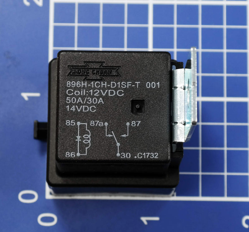 [Australia - AusPower] - Song Chuan 896H-1CH-D1SF Weatherproof, 12VDC, 1 Form C SPDT 12V 50A 