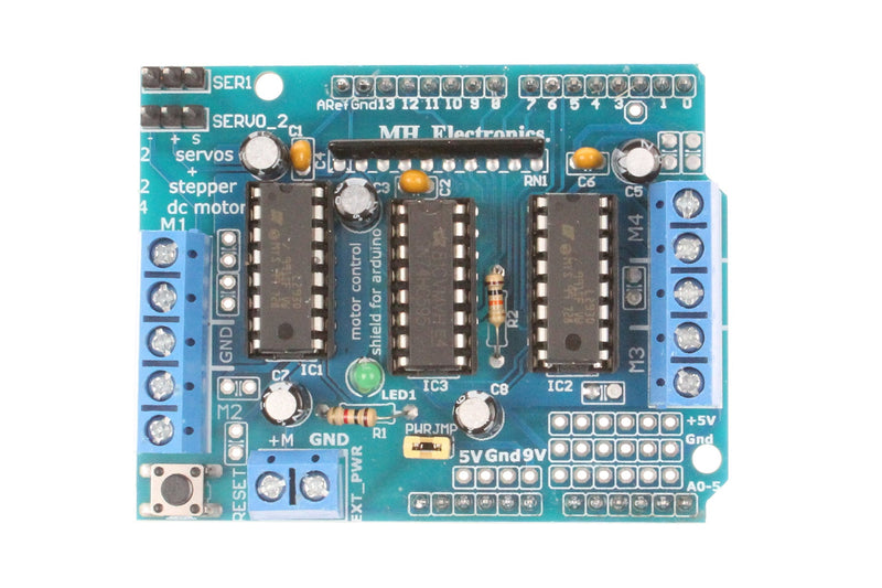 [Australia - AusPower] - NOYITO L293D Drive Module Motor Drive Shield Expansion Board Motor Control Board (Pack of 2) 