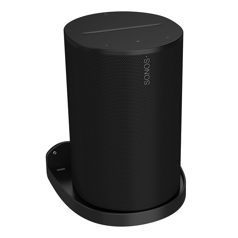 [Australia - AusPower] - Aokicase For Sonos Era 100 Holder Sonos Era 100 Wall Mount Stand Mount Accessories with Integrated Cable Management, Smart Home Speaker Accessories Rack (Black, JT01) 1PSC Black-1PSC 