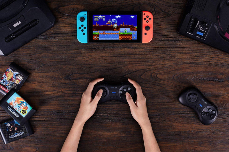 [Australia - AusPower] - 8Bitdo M30 Bluetooth Gamepad Controller for The Original Sega Genesis and Sega Mega Drive-(Bluetooth Version) Bluetooth Version 