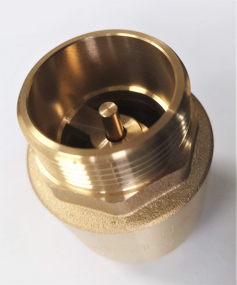 [Australia - AusPower] - Hallmark Industries "Check valve, brass, 1.25"" NPT male in/ 1.25 FNPT out" (SP0465X-125) 1.25NPT 
