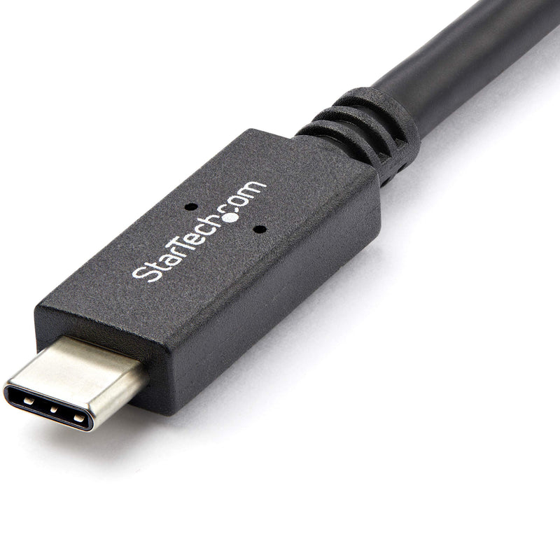 [Australia - AusPower] - StarTech.com USB C Cable 3 ft / 1m with Power Delivery (USB PD) Power Pass Through Charging USB to USB Cord (USB31C5C1M) 