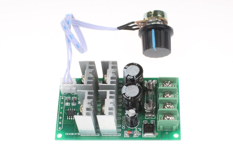 [Australia - AusPower] - NOYITO DC Two-wire Motor Speed Controller Brush Motor Controller 20A DC 6V-60V 12V 24V 36V 48V 30A Max Brush DC Motor Controller - Support MCU 0-5V 