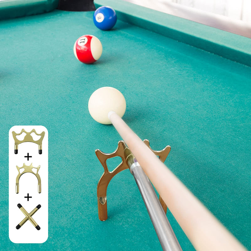 [Australia - AusPower] - Sarybei Retractable Pool Cue Stick with 3 Style Replaceable Bridge Head That Provide Bridge Play at Every Conceivable Angle 