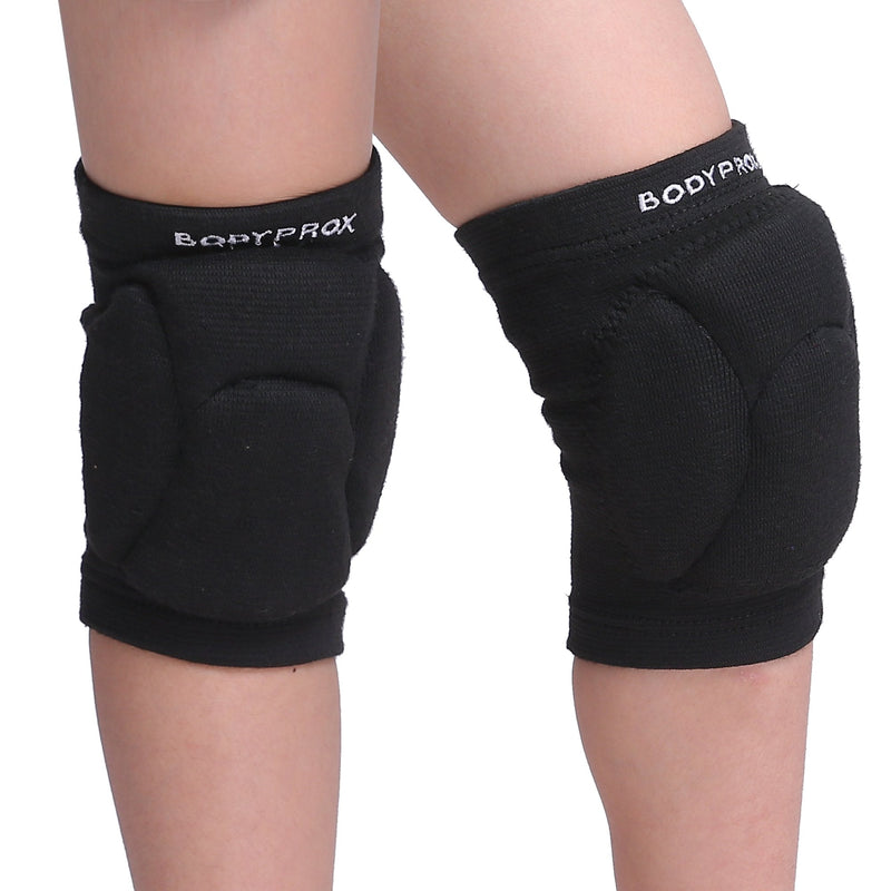 [Australia - AusPower] - Bodyprox Volleyball Knee Pads for Junior Youth, 1 Pair Unisex (8-13 Years) 8-13 Years 