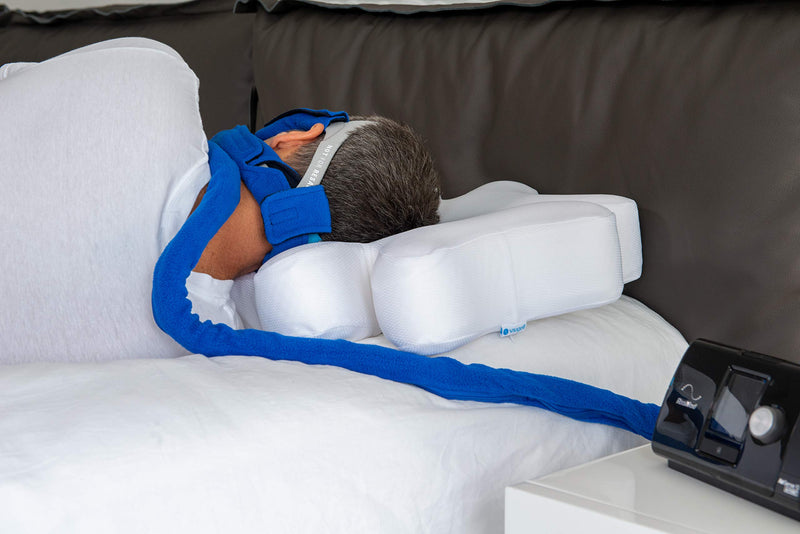 [Australia - AusPower] - CPAP 6 Feet Hose Cover by Snugell | Tubing Wrap Compatible with Most CPAP Tubing | Ultra-Soft Zippered Fleece Cover | Suited for Resmed, Fisher & Paykel and Other Tubes | Insulation & Hose Protection 