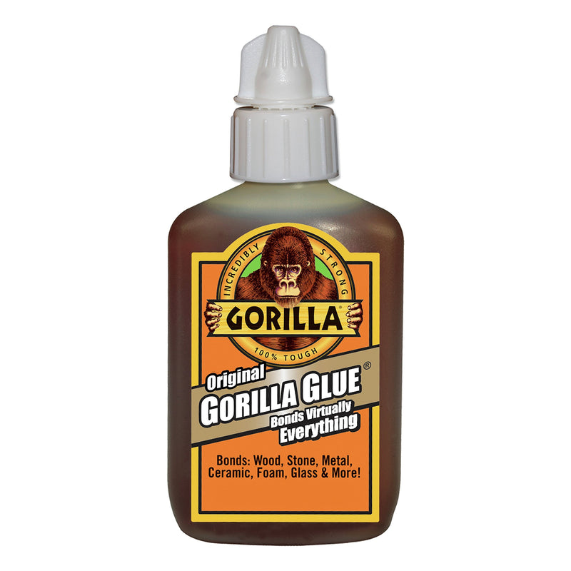 [Australia - AusPower] - Gorilla Original Waterproof Polyurethane Glue, 2 ounce Bottle, Brown, (Pack of 2) 