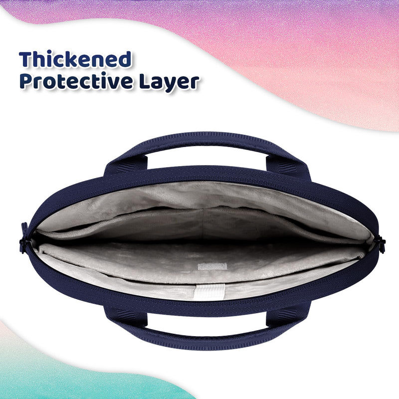 [Australia - AusPower] - Choco Mocha Tablet Bag for Kids（10inch & 12.5inch） 12.5inch（12.5 x 9.8 x 1.3） Glitter-Rainbow 12.5inch 