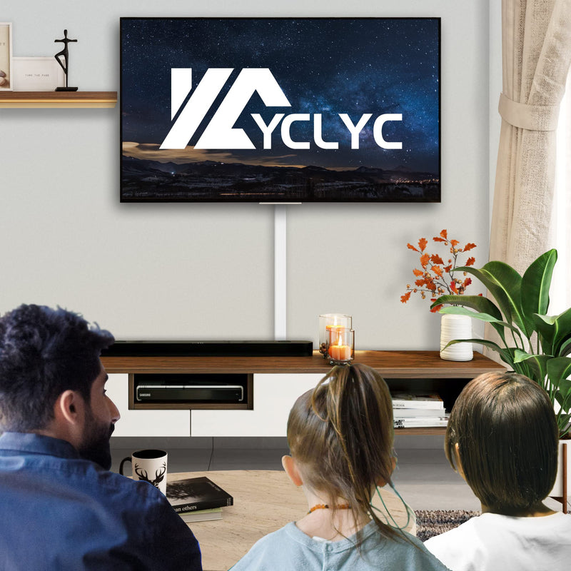 [Australia - AusPower] - YCLYC TV Cable Hider - 39" Long Cord Cover, Cord Organizer Wall TV Wire Hider, Large Capacity Black Cord Hider, Hide Cables Wall Mount TV,Wire Concealer Wire Hider - W2in*H0.7in L39in X-Large 