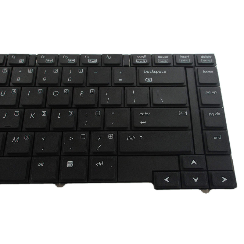 [Australia - AusPower] - SUNMALL New Keyboard Replacement with Pointer Compatible with HP EliteBook 8440p 8440w Series Black US Laptop Compatible with Part Number 594052-001 598042-001 … 